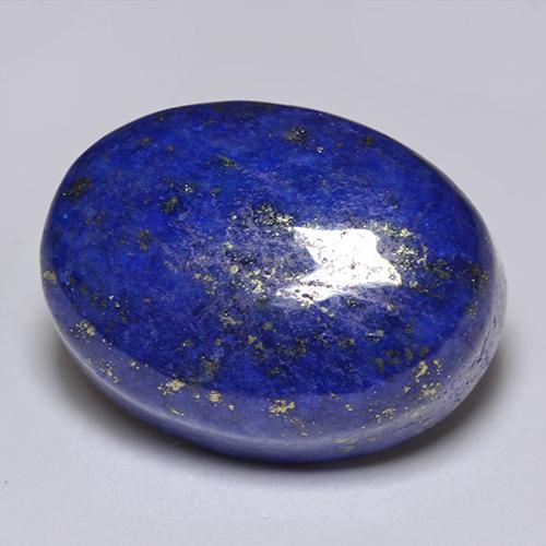 14.49克拉天然青金石，椭圆形切割，16.1×12.2毫米，不透明
