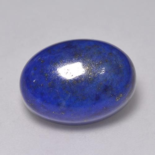 9.80克拉天然青金石，椭圆形切割，14.3×10.4毫米，不透明