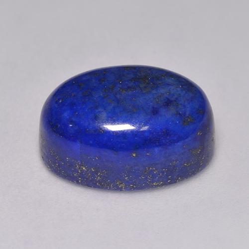 9.80克拉天然青金石，椭圆形切割，14.3×10.4毫米，不透明