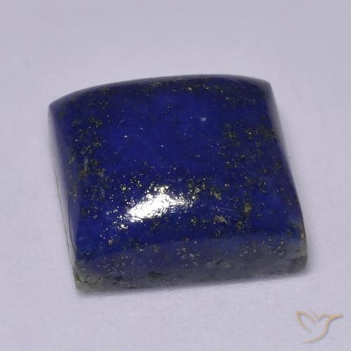 7.54克拉天然青金石，方形，10.9×10.9毫米，不透明
