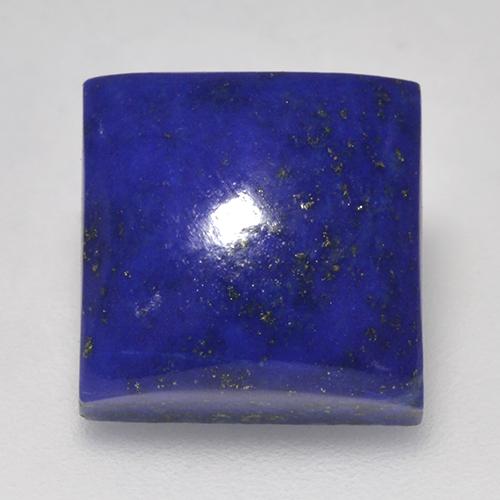 7.85克拉天然青金石，方形，11×11毫米，不透明
