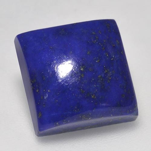7.85克拉天然青金石，方形，11×11毫米，不透明