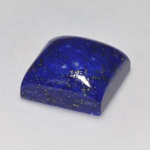 7.97克拉天然青金石，方形，11×11毫米，不透明
