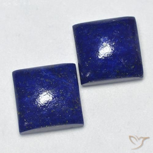14.39天然青金石，方形，11.1×11毫米，不透明