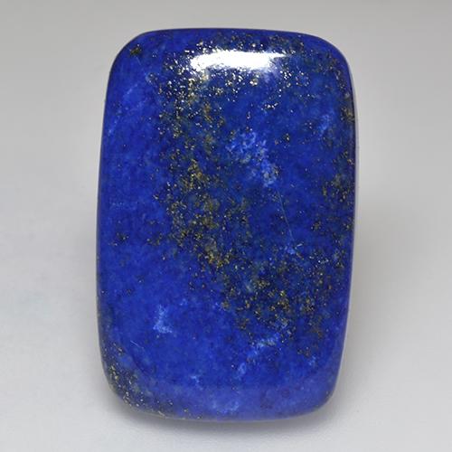 37.33克拉天然青金石，垫形剪裁，30.7×20.2毫米，不透明