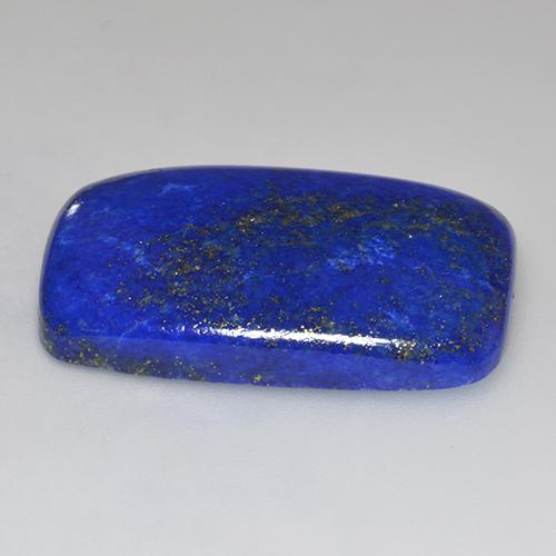 37.33克拉天然青金石，垫形剪裁，30.7×20.2毫米，不透明