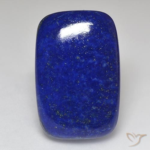 42.16ct 天然 深蓝色 青金石, 软垫, 不透明