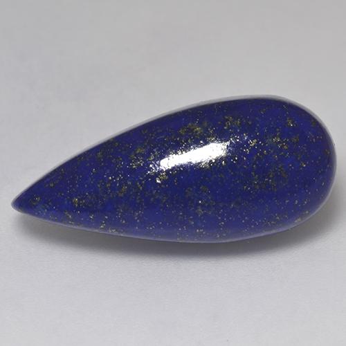 15.99克拉天然青金石，梨形，23.9×10.5毫米，不透明