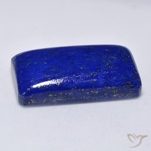 28.06克拉天然青金石，八边形，不透明