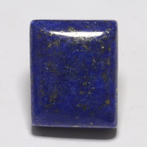 17.06克拉天然青金石，长方形切工，14.9×12.1毫米，不透明