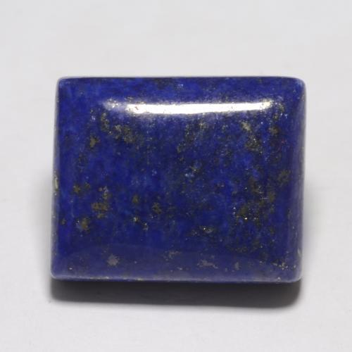 17.06克拉天然青金石，长方形切工，14.9×12.1毫米，不透明