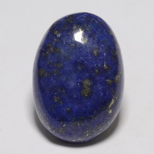 11.63克拉天然青金石，椭圆形切割，17.3×12.1毫米，不透明