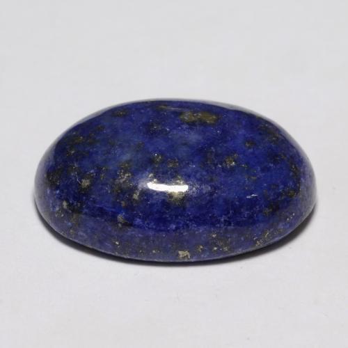 11.63克拉天然青金石，椭圆形切割，17.3×12.1毫米，不透明