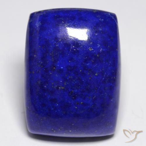 22.69ct 天然 浓海军蓝 青金石, 软垫, 不透明