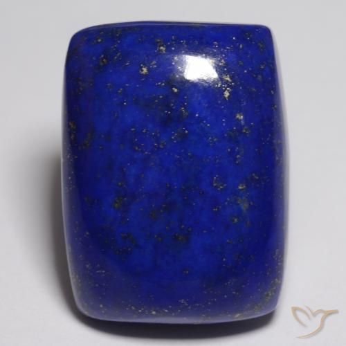 22.68ct 天然 浓海军蓝 青金石, 软垫, 不透明