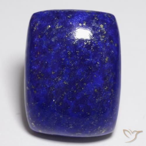 21.85克拉天然青金石，垫形剪裁，20×15.2毫米，不透明