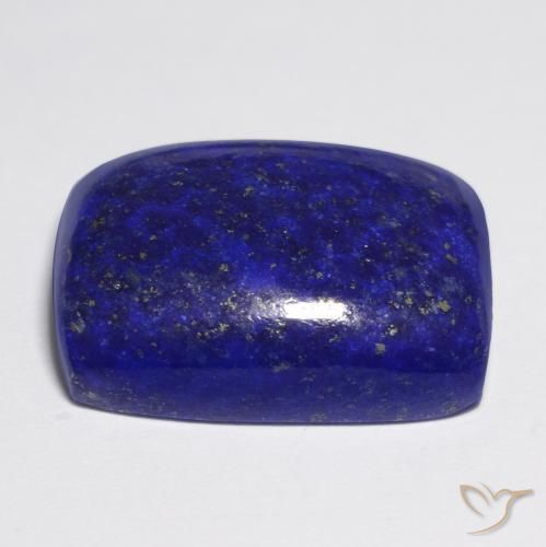21.85克拉天然青金石，垫形剪裁，20×15.2毫米，不透明
