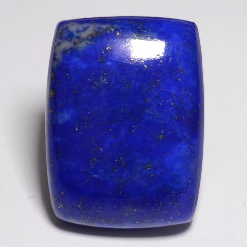19.45克拉天然青金石，垫形剪裁，20.1×15.1毫米，不透明