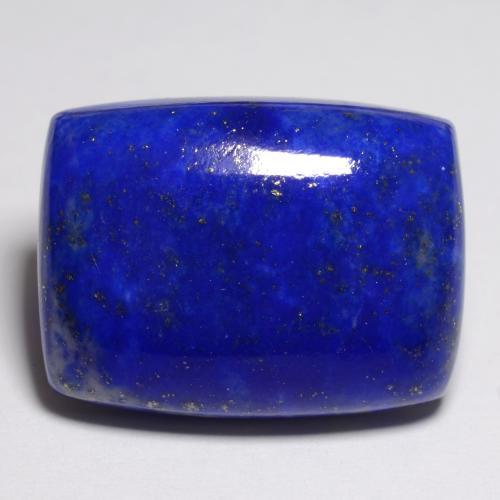 19.45克拉天然青金石，垫形剪裁，20.1×15.1毫米，不透明