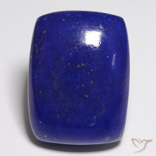 22.41ct 天然 浓海军蓝 青金石, 软垫, 不透明