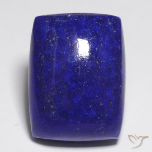 22.44ct 天然 浓海军蓝 青金石, 软垫, 不透明