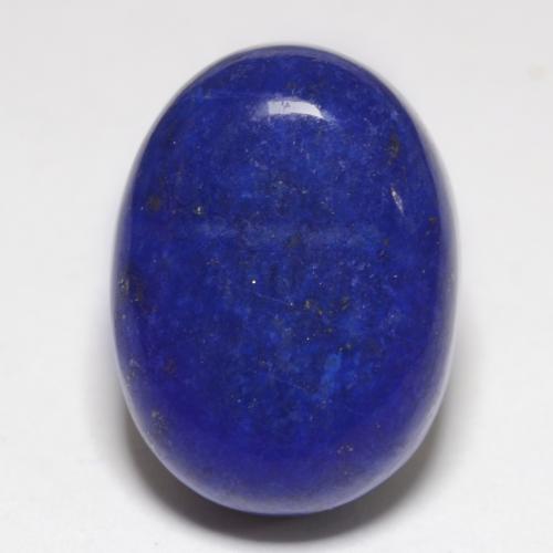13.51克拉天然青金石，椭圆形切割，16.6×12.3毫米，不透明