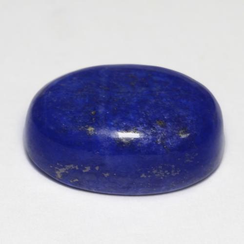 13.51克拉天然青金石，椭圆形切割，16.6×12.3毫米，不透明