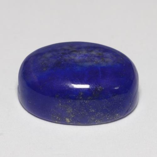 11.04克拉天然青金石，椭圆形切割，15.1×11.2毫米，不透明