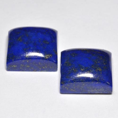 15.74天然青金石，方形，11.1×11毫米，不透明