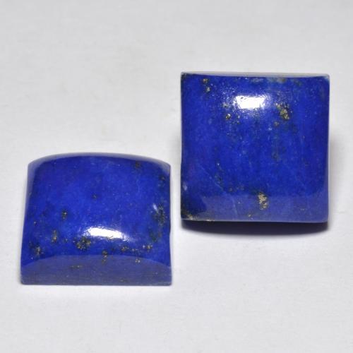 15.18天然青金石，方形，11.1×11毫米，不透明