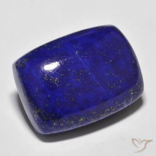 23.47ct 天然 浓海军蓝 青金石, 软垫, 不透明