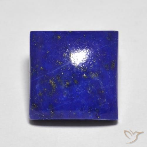 7.03克拉天然青金石，方形，11×10.9毫米，不透明