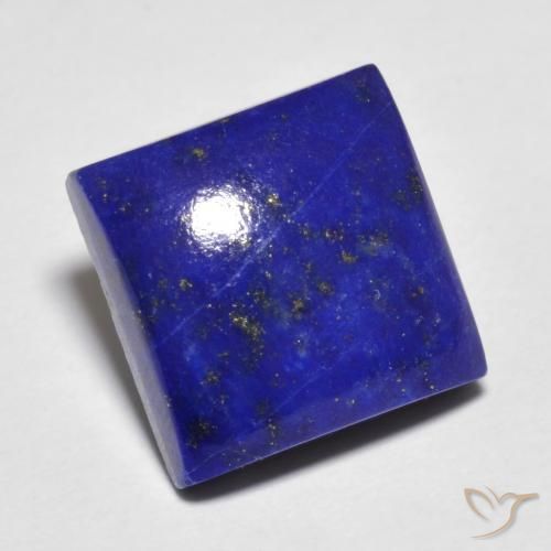 7.03克拉天然青金石，方形，11×10.9毫米，不透明