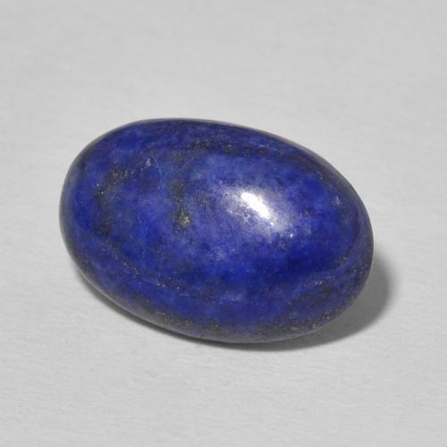 6.86克拉天然青金石，椭圆形，不透明