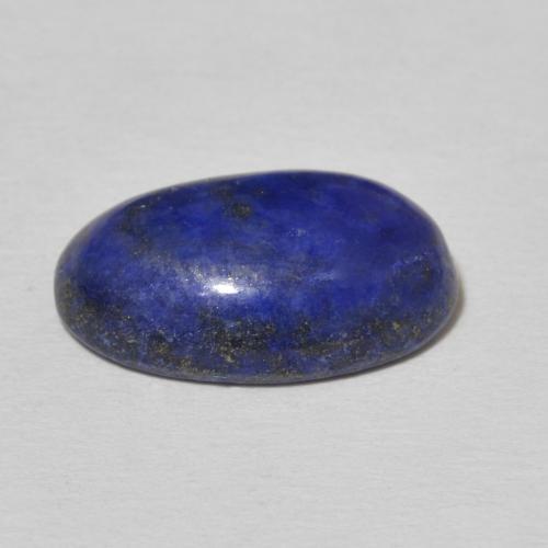 6.86克拉天然青金石，椭圆形，不透明