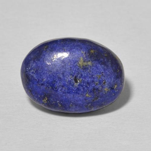5.58ct 天然 深蓝色 青金石, 椭圆形, 不透明