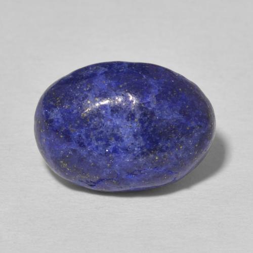 7.52ct 天然 暗蓝色 青金石, 椭圆形, 不透明