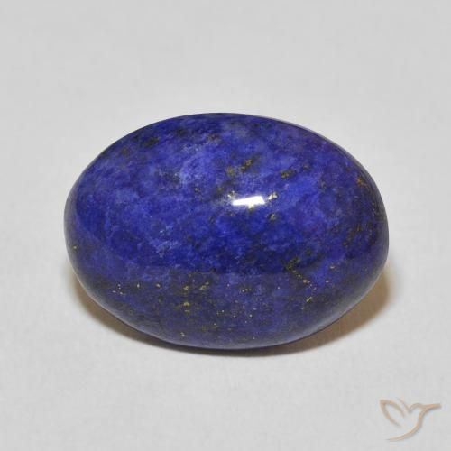 9.50克拉天然青金石，椭圆形切割，17.1×12.5毫米，不透明