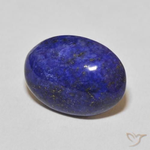 9.50克拉天然青金石，椭圆形切割，17.1×12.5毫米，不透明