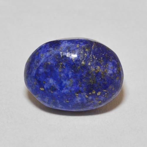 6.62ct 天然 深埃及蓝 青金石, 椭圆形, 不透明