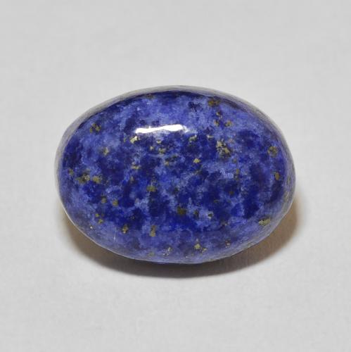 9.70ct 天然 海军蓝 青金石, 椭圆形, 不透明