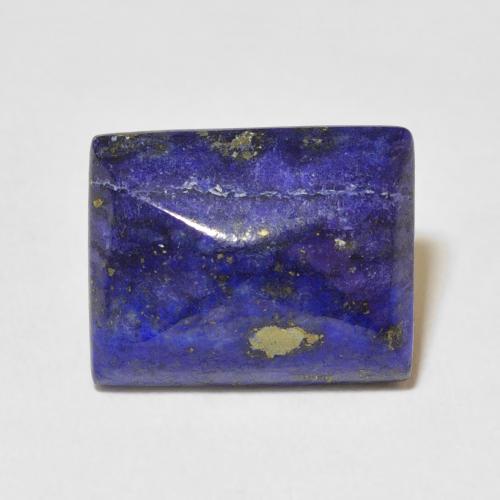 9.59ct 天然 暗蓝色 青金石, 狭长方形, 不透明