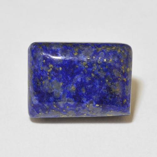 9.14ct 天然 深蓝色 青金石, 狭长方形, 不透明