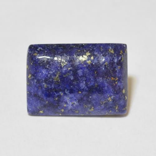 4.81ct 天然 海军蓝 青金石, 狭长方形, 不透明