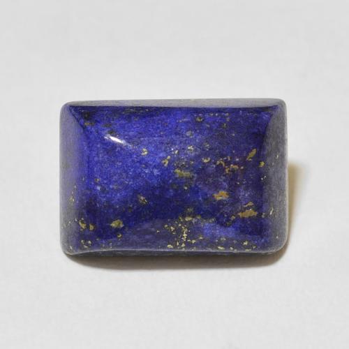 9.01ct 天然 深蓝色 青金石, 狭长方形, 不透明