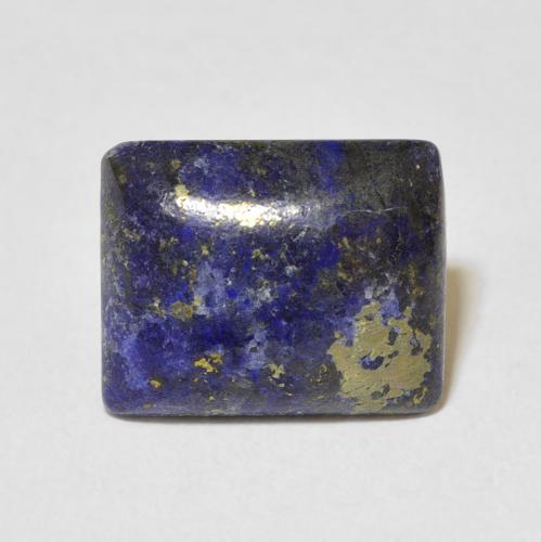 5.85克拉天然青金石，狭长方形，不透明