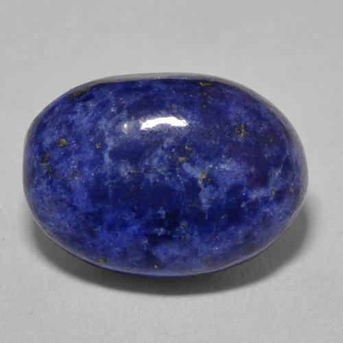 9.50ct 天然 深蓝色 青金石, 椭圆形, 不透明