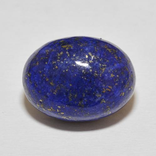 17.33ct 天然 暗蓝色 青金石, 椭圆形, 不透明