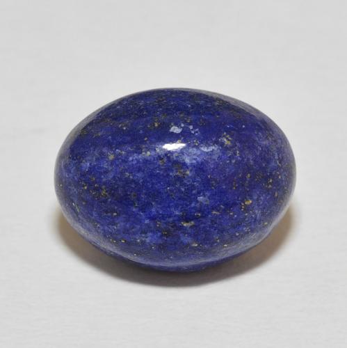 9.71ct 天然 暗蓝色 青金石, 椭圆形, 不透明