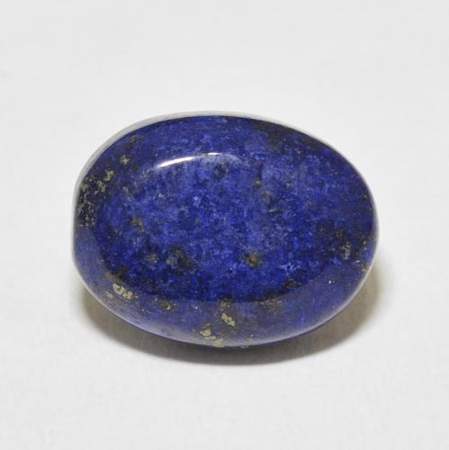 7.60ct 天然 深蓝色 青金石, 椭圆形, 不透明